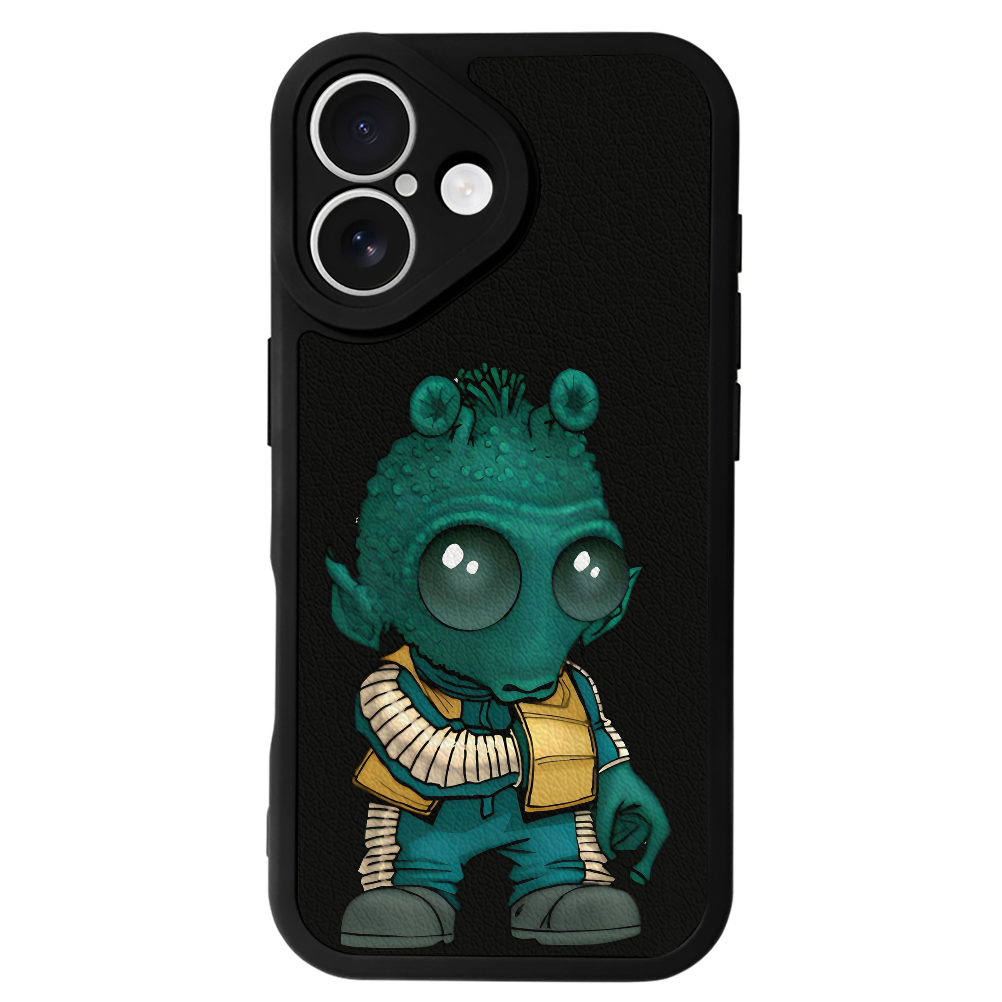 （画像用） スター・ウォーズ Star Wars 【iPhone 16シリーズ対応】シリコンスマホケース（レザー調） 材質：シリコン